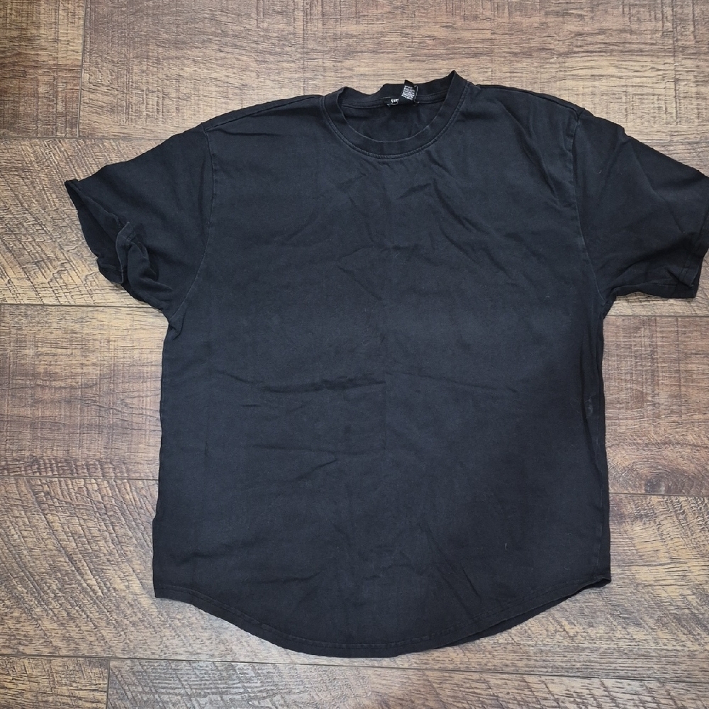 Forever 21 Black Short Sleeve T Shirt Y2K Men's Size Large